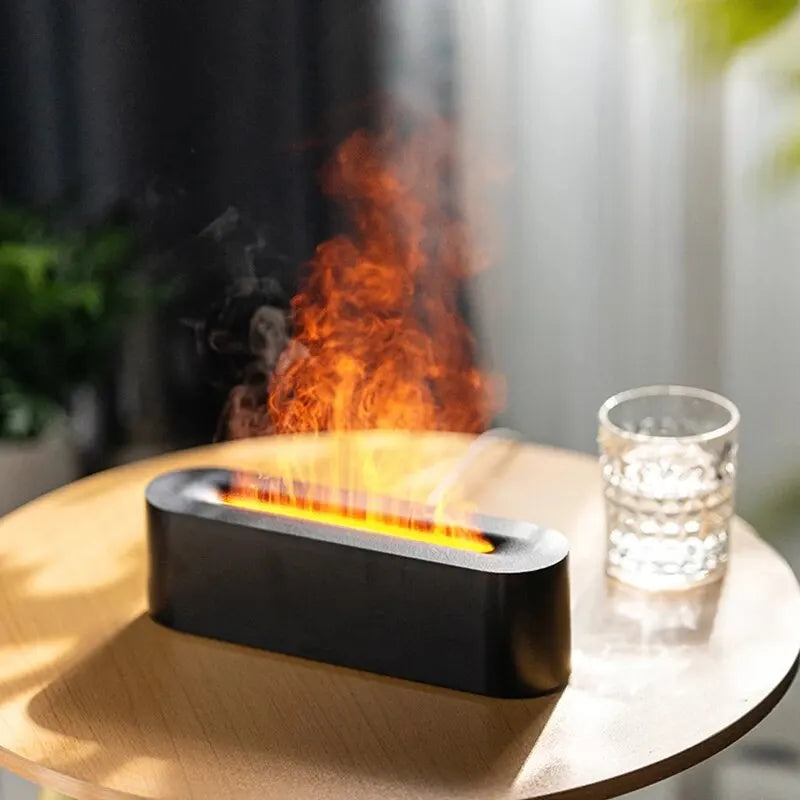 RGB Flame Aroma Humidifier